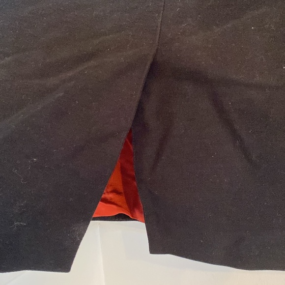 Gant Men's Black Blazer with Orange Lining - velvet - size 52 - 100% cotton - Picture 6 of 6